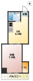 【間取り】 | コーポ玉一