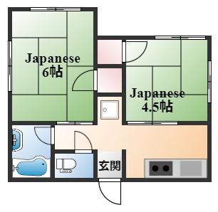一王山マンションの間取り