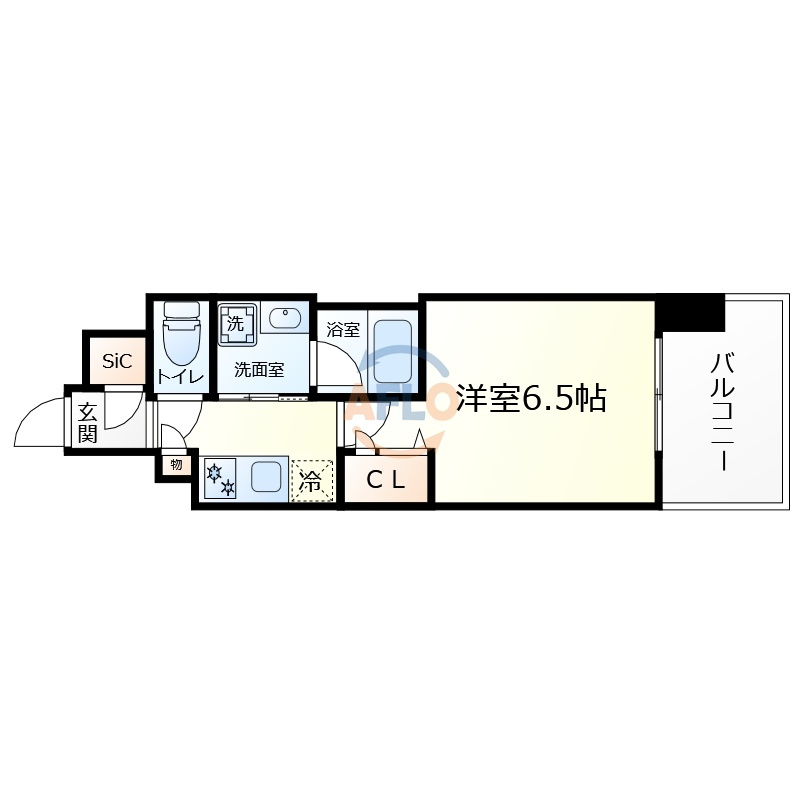 レオンヴァリエ長堀通の間取り|レオンヴァリエ長堀通　間取り
