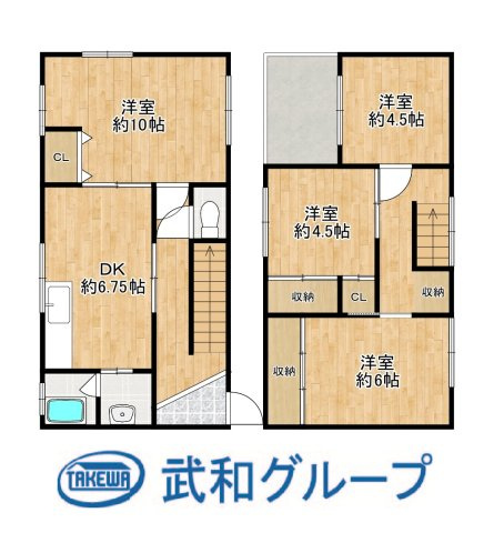 旭区生江2丁目　借地権付き中古戸建の画像