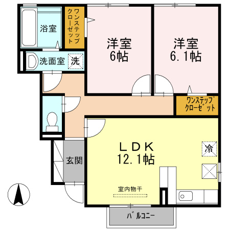 プリマベーラの間取り