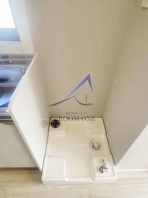 クレセントセピアルの設備|洗濯機置き場です。