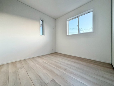 【洋室】 | 銚子市春日台町1号棟 | 施工例：即日見学も可能です。お気軽にお問合せ下さい。（ＴＥＬ：０４７６－３７－３８８８）