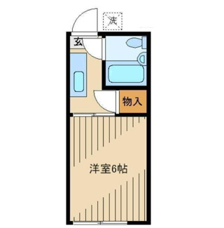 【間取り】 | シャン・シャトー | 間取りです。