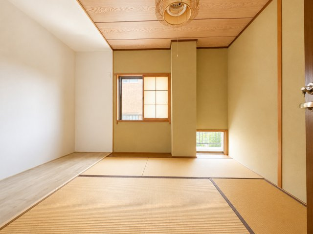 千種区東山元町4丁目戸建の和室|CG加工により私物等を消去しております。現況と異なる場合がございますので、現地にてご確認ください。