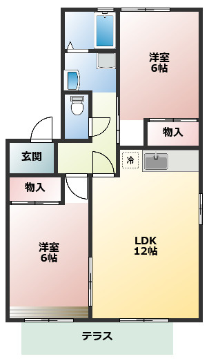 エクセル吉田の間取り