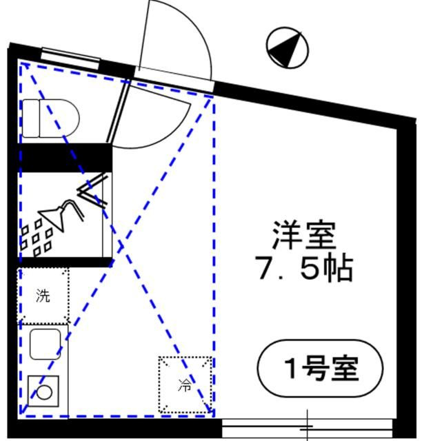 ＩＬ　ＲＯＳＳＯ町屋の間取り