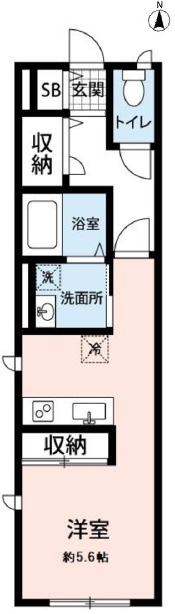 Bailey-A（ベリーA）の間取り