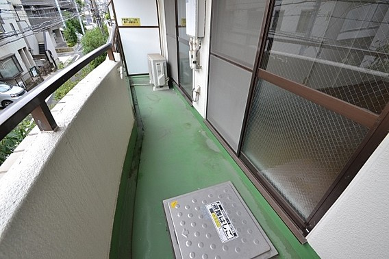 サンパレス六甲のバルコニー