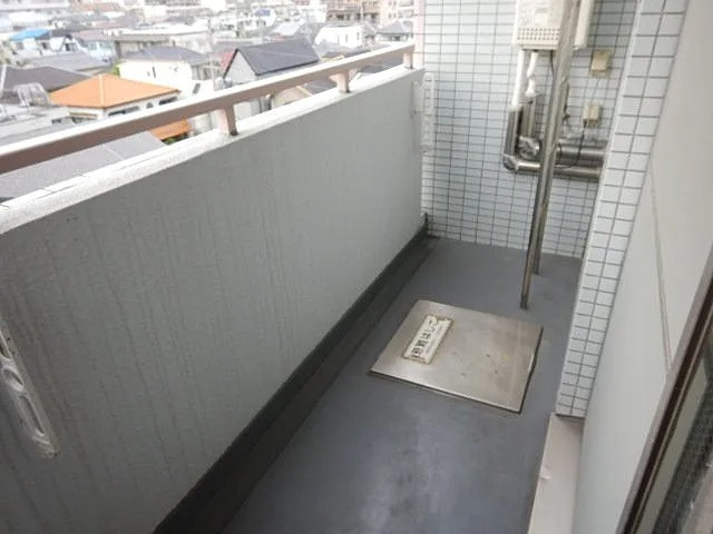 コート住吉のバルコニー