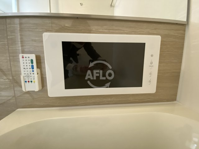 ディームス福島の設備|ディームス福島（旧名：プレジオ福島リバーガーデン）　16インチの大型浴室テレビ
