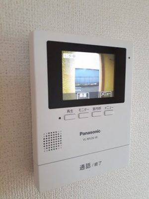 【セキュリティ】 | スプランドゥール | モニター付きインターホンです