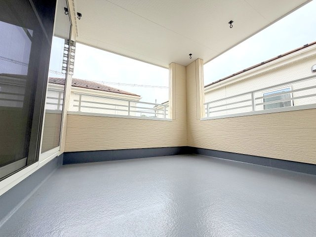 あきる野市引田　中古戸建のバルコニー