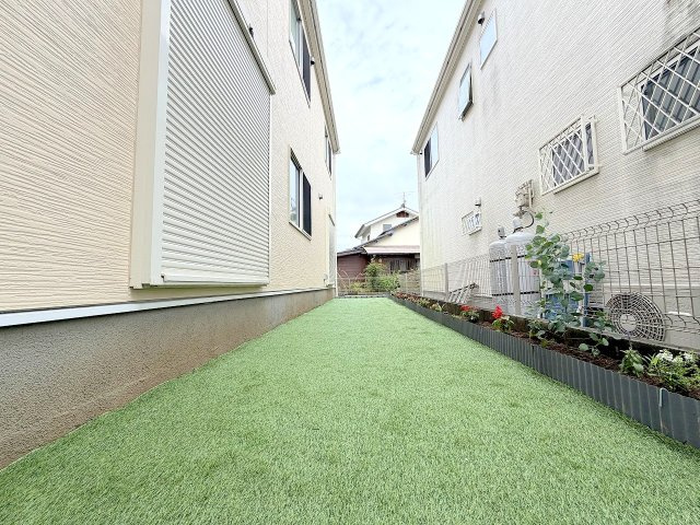 あきる野市引田　中古戸建の庭