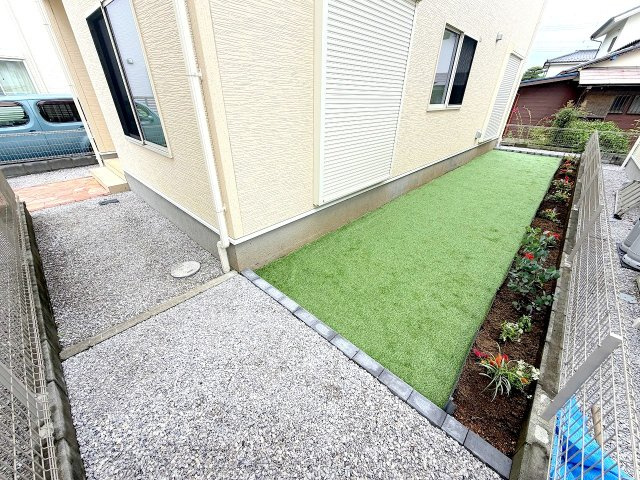 あきる野市引田　中古戸建の庭