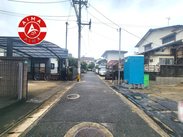 福岡市南区桧原1丁目第2-1棟（1号棟）　の外観|前面道路含む現地の写真です。