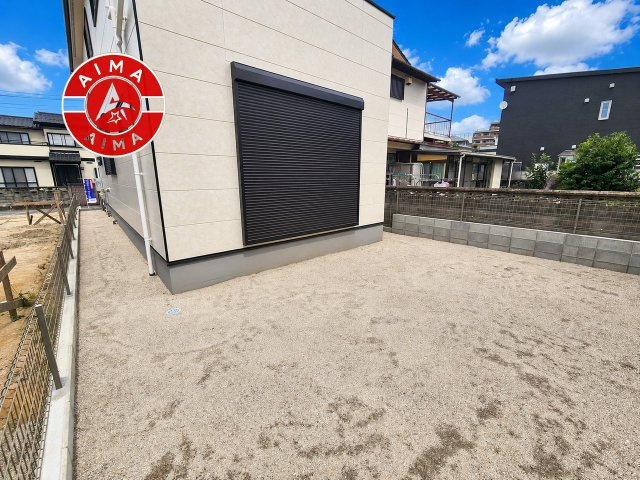 福岡市南区桧原1丁目第2-1棟（1号棟）　の外観|お庭で自由な時間を過ごせます。