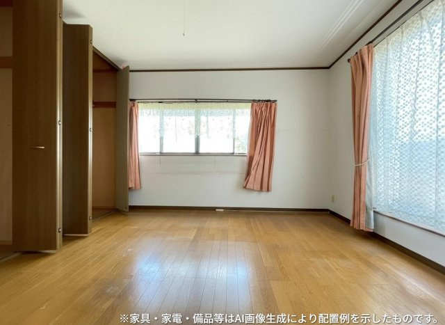 大網白里市上谷新田　中古戸建の洋室