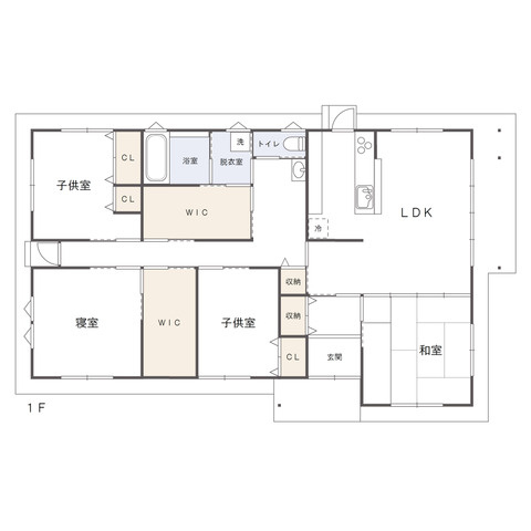 飯山町川原　戸建の間取り