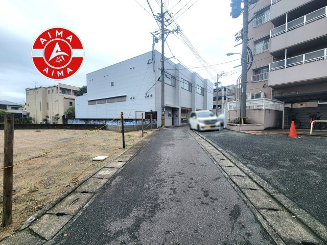 福岡市南区老司1丁目第6-1棟（1号棟）　の外観|前面道路含む現地の写真です。