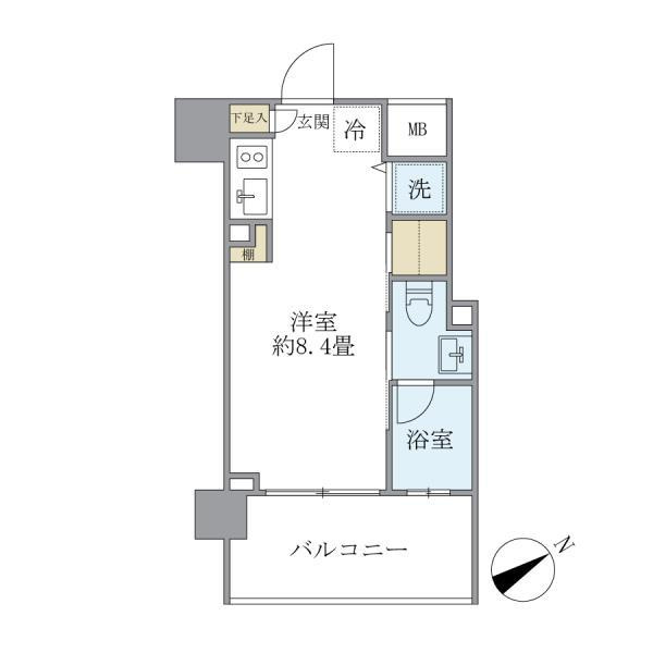 カーサ　ヴェデュータの間取り