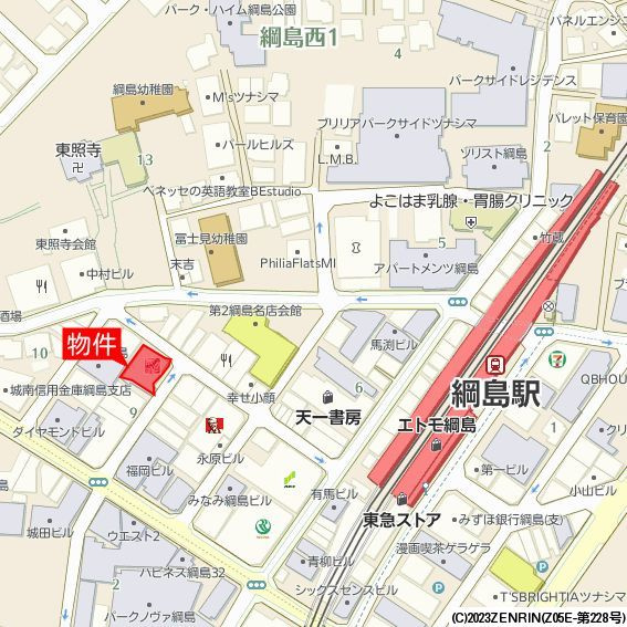 カーサ　ヴェデュータの地図