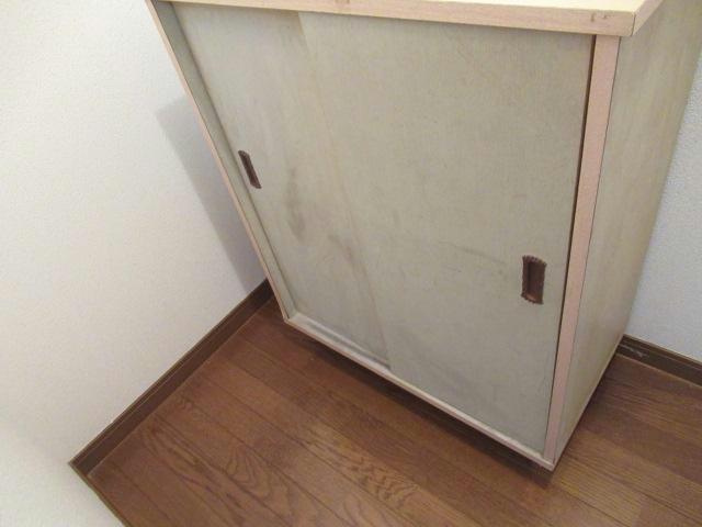 ミワハイツ3の玄関