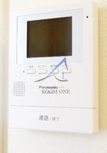 オレンジコートのセキュリティ|モニター付インターホンです。