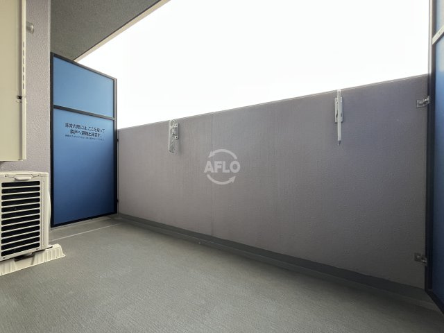 S-RESIDENCE新大阪WESTのバルコニー|S-RESIDENCE新大阪WEST　バルコニー