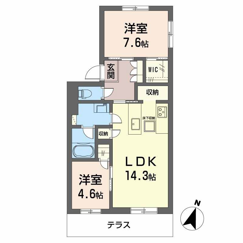 モンセルの間取り|モンセル　間取り