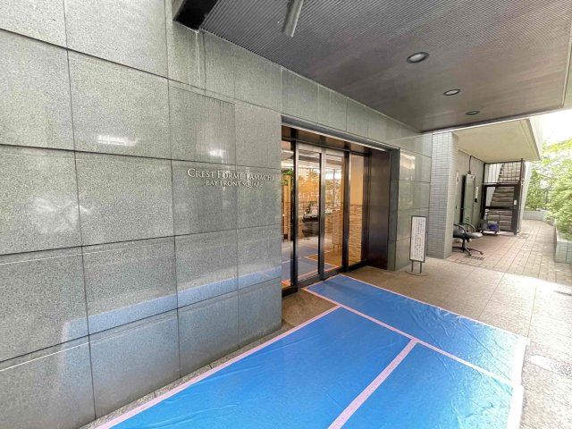 クレストフォルム田町ベイフロントスクエアのエントランス
