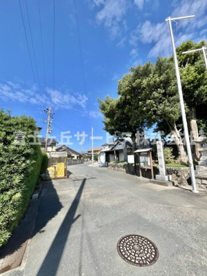 【前面道路含む現地写真】 | 浜松市中央区篠原町 新築一戸建て | 前面道路です