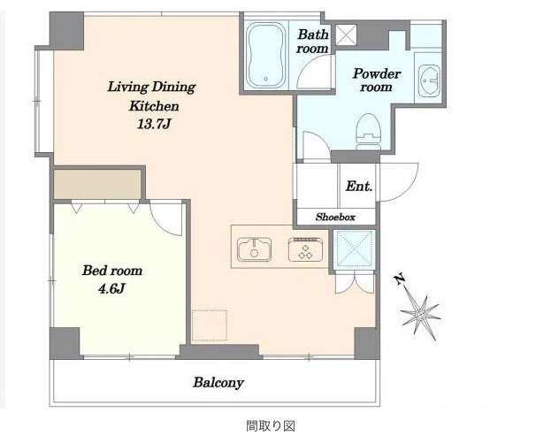 ★仲介手数料無料★マンション柿の木坂