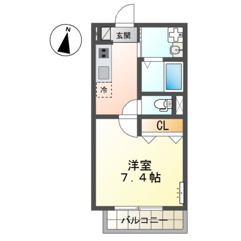 コイトハイツの間取り