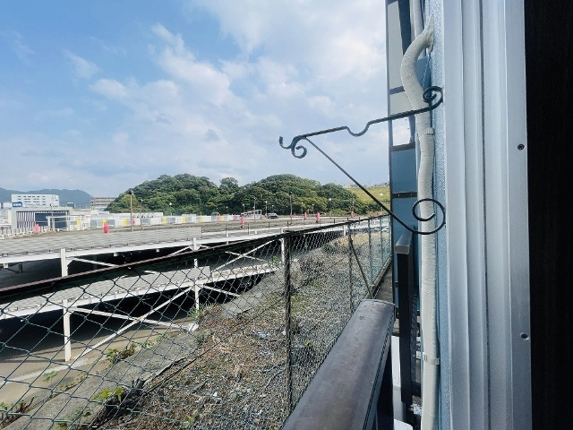 パークヒルズ日宇のバルコニー