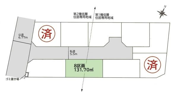 横浜市瀬谷区阿久和東４丁目の売地