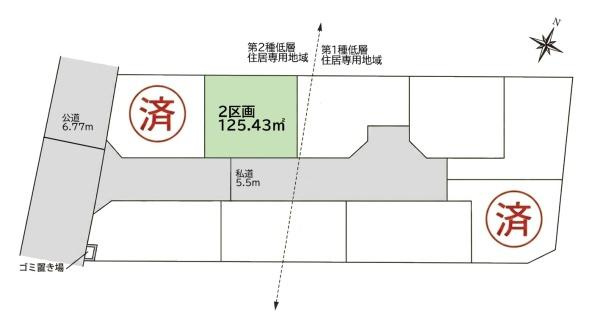 横浜市瀬谷区阿久和東４丁目の売地