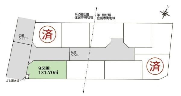 横浜市瀬谷区阿久和東４丁目の売地
