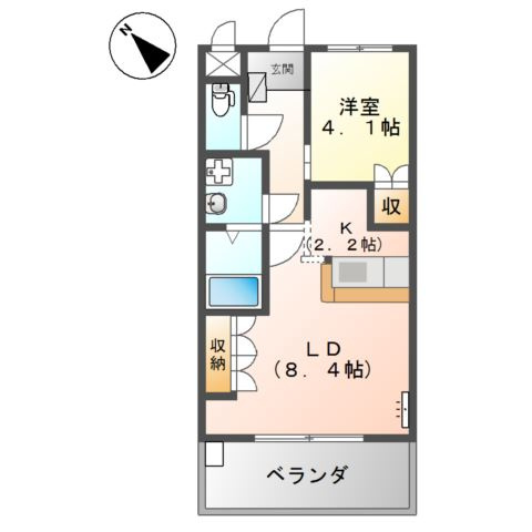 【間取り】 | メゾン藤Ｇ