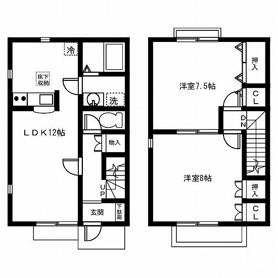 【間取り】 | ファミール　新