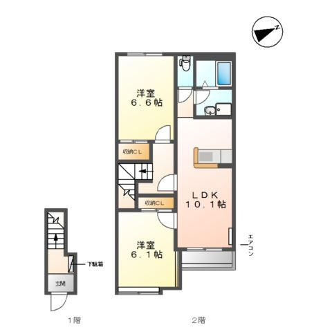 【間取り】 | リガシーM