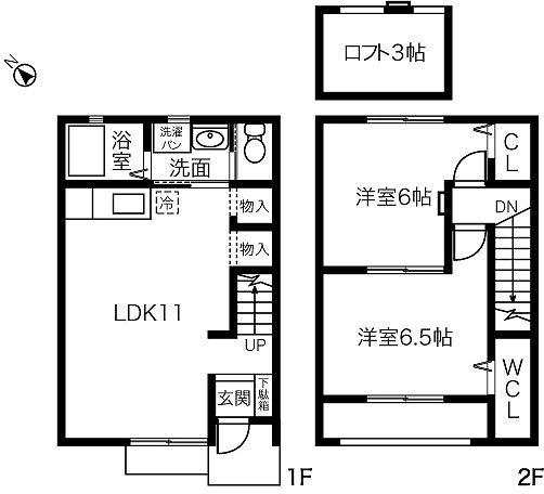 【間取り】 | 毘沙門