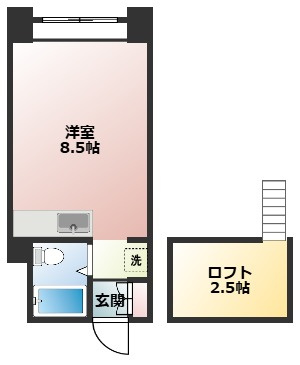 【間取り】 | シャトー北24条 | 間取りです
