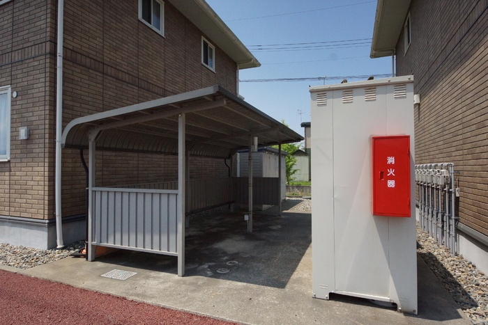 イーストヴィレッジ Aのエントランス