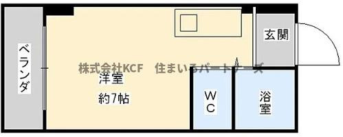 第8上野ビルの間取り