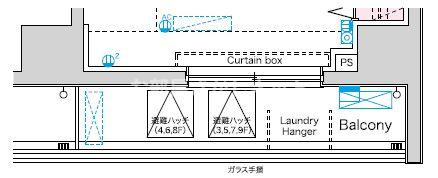 GENOVIA南千住Ⅷ【おとり物件なし】#学生・社会人にオススメ！初期費用分割払いOK！の区画図