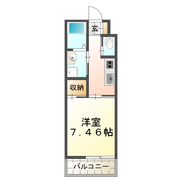 パロス垂水旭が丘の間取り