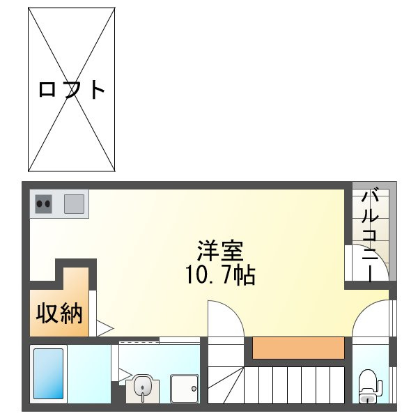 あんしん海岸通の間取り