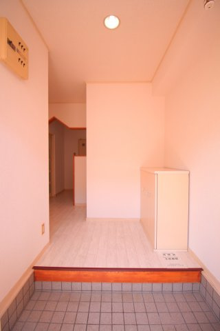 タウンハウス北別府２の玄関
