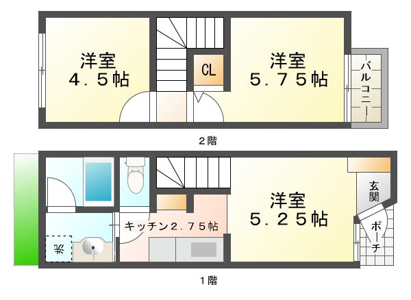 ヴィバーラ舞子の間取り